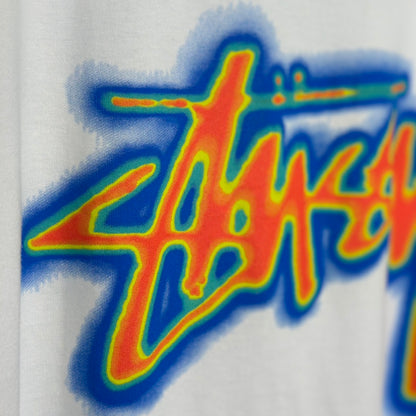 Stussy Thermal Stock Tee White
