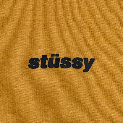 Stüssy Wave Short Sleeve Crew 'yellow'