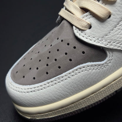 【LJR】Travis Scott × Nike Air Jordan 1 Low OG SP "Reverse Mocha/Sail and Ridgerock"LJR