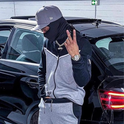 Tech fleece Black/Grey パーカー