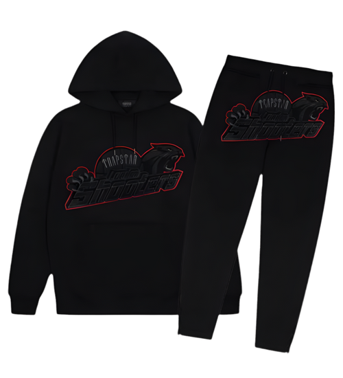 TRAPSTAR Shootersセットアップ Black/Red