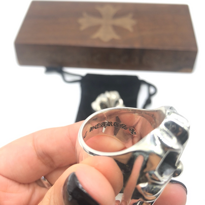 Chrome Heart Cross Monument Ring Men's Ring