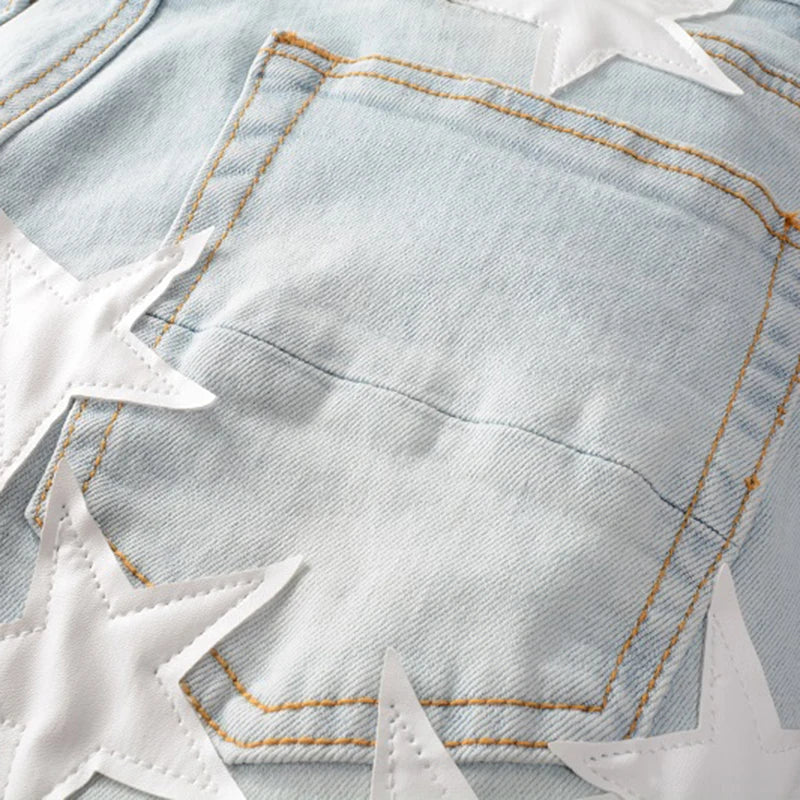 White Stars Denim