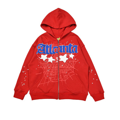 Sp5der ジップパーカー