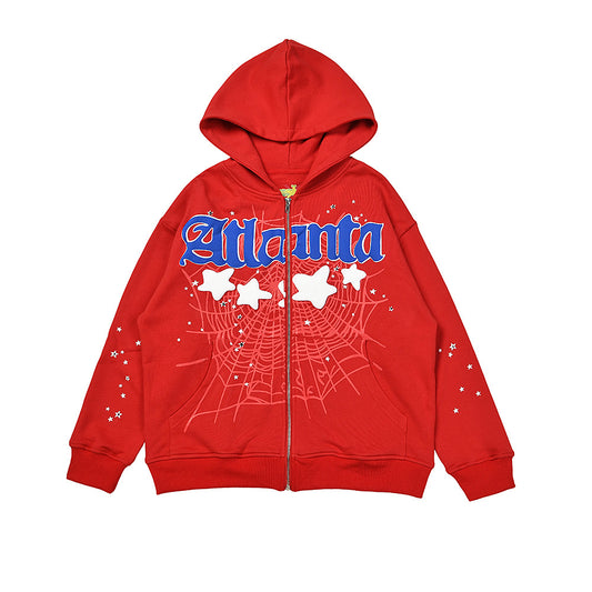 Sp5der ジップパーカー