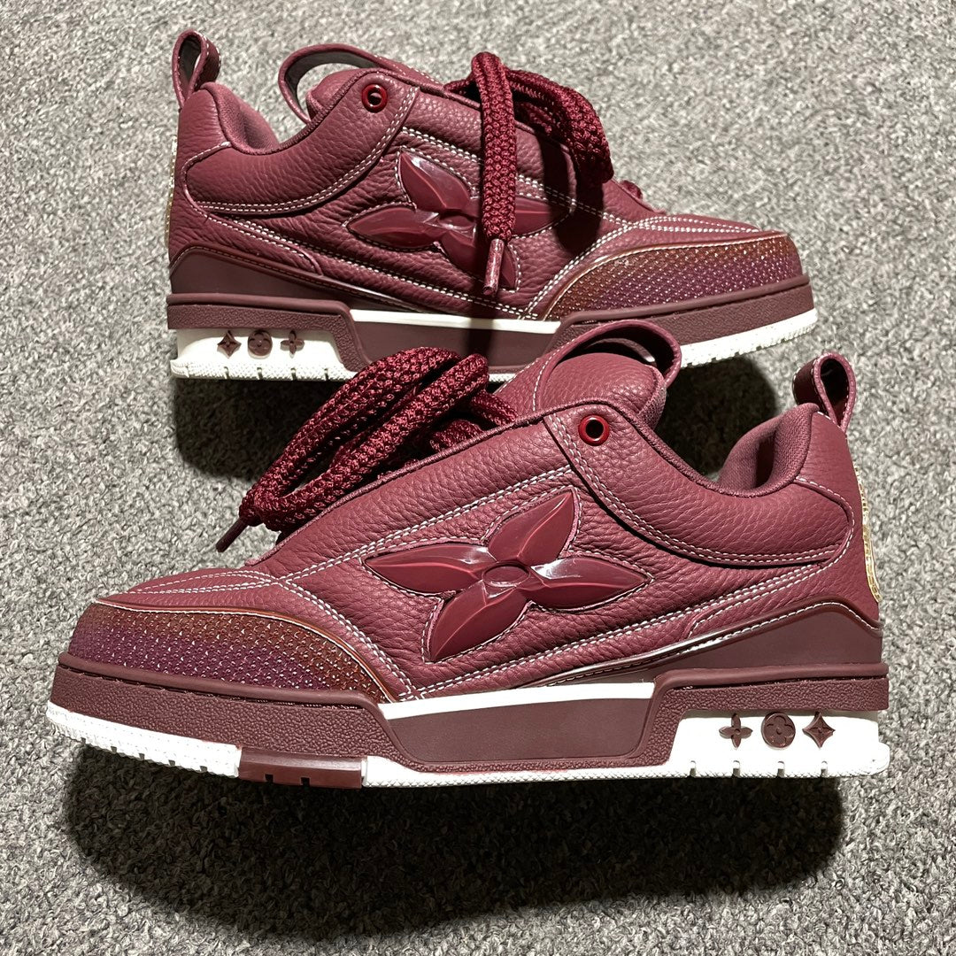 Louis Vuitton LV Skate Sneaker "Deep red"