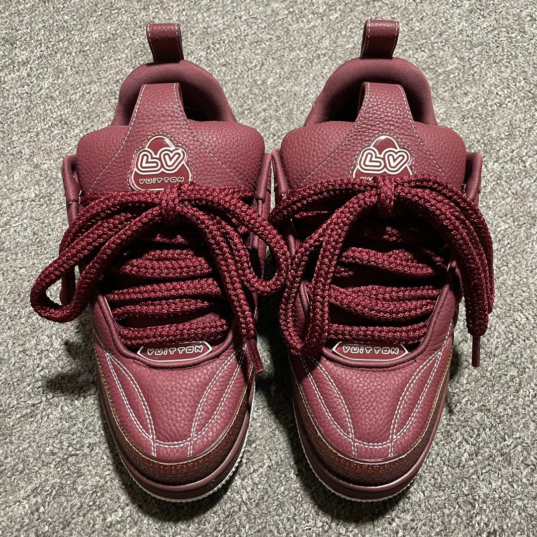 Louis Vuitton LV Skate Sneaker "Deep red"