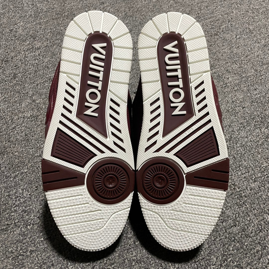 Louis Vuitton LV Skate Sneaker "Deep red"