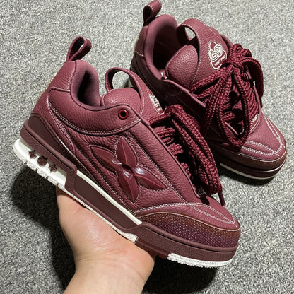 Louis Vuitton LV Skate Sneaker "Deep red"