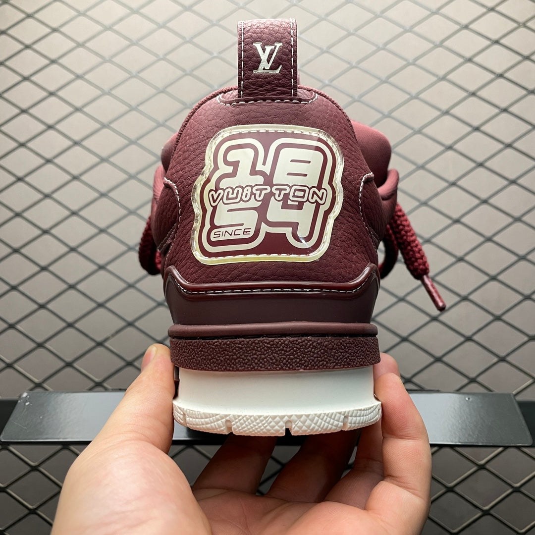 Louis Vuitton LV Skate Sneaker "Deep red"