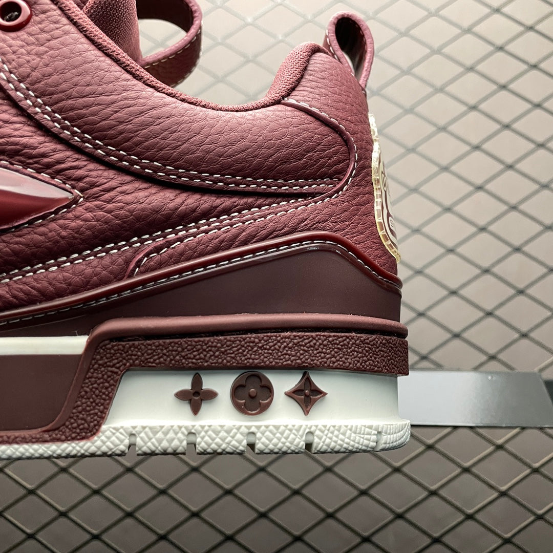 Louis Vuitton LV Skate Sneaker "Deep red"