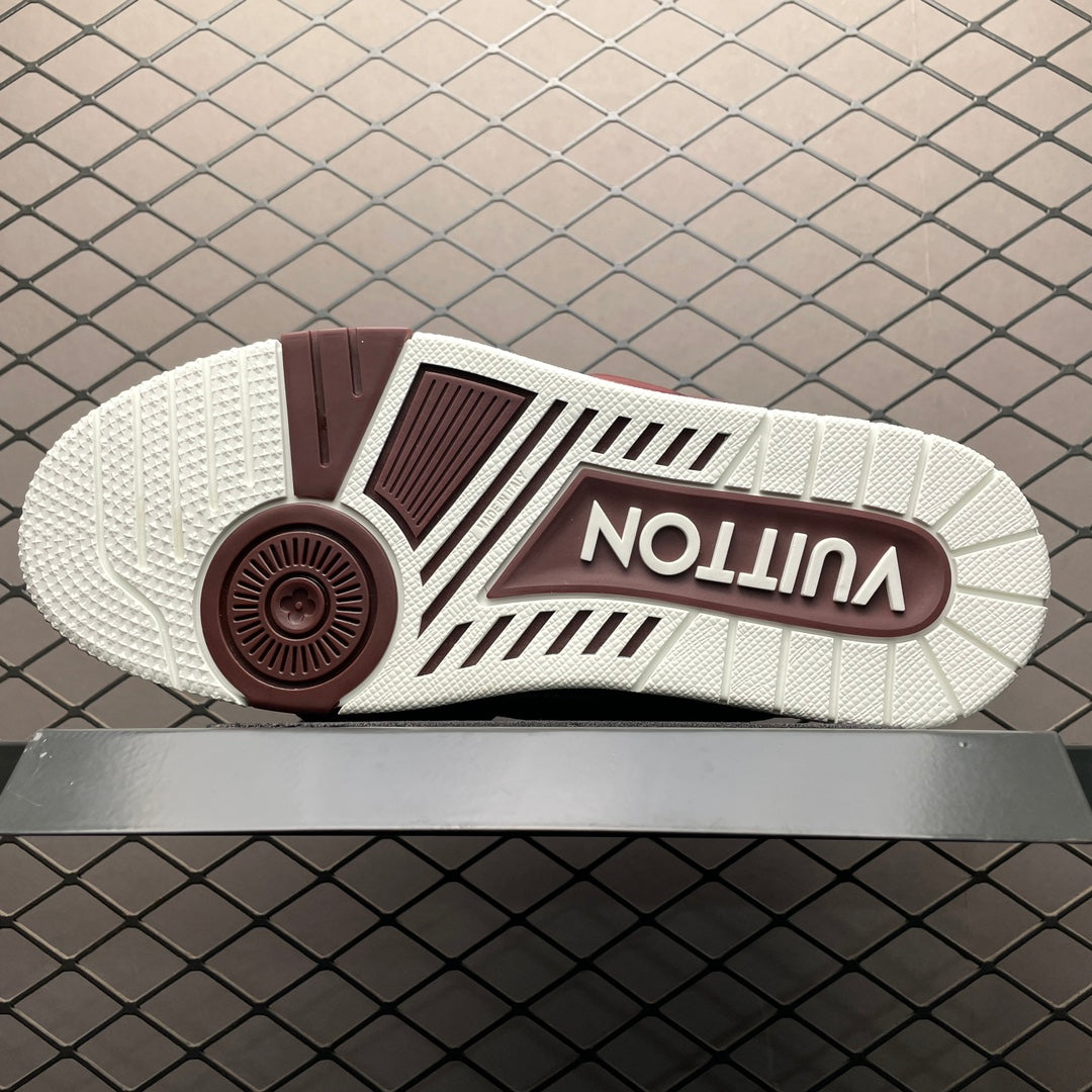 Louis Vuitton LV Skate Sneaker "Deep red"
