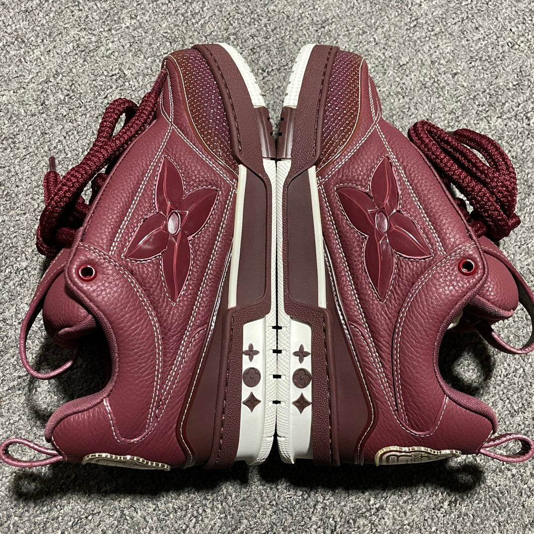 Louis Vuitton LV Skate Sneaker "Deep red"