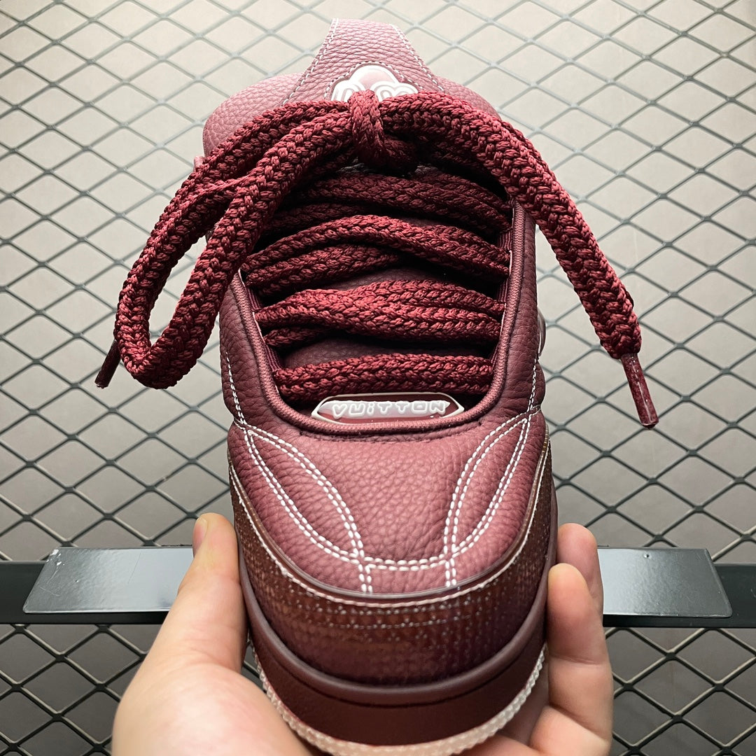 Louis Vuitton LV Skate Sneaker "Deep red"