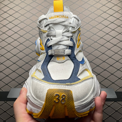 BALENCIAGA Cargo Sneaker "White/Grey/Orange/Blue"