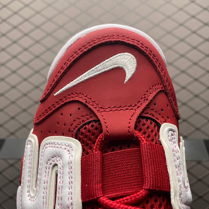 シュプリーム バスケットボールシューズ/Supreme × Nike Air More Uptempo "White/Red"