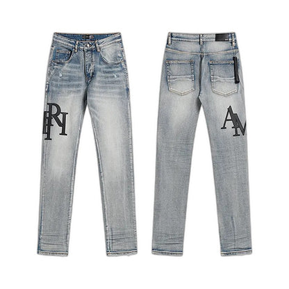 AMIRI Off-set logo jeans