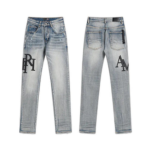 AMIRI Off-set logo jeans