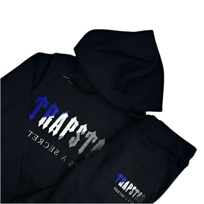 TRAPSTAR セットアップ Black/Blue