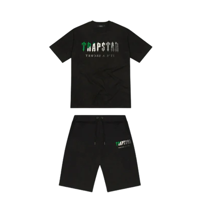 TRAPSTAR セットアップ Black/Green