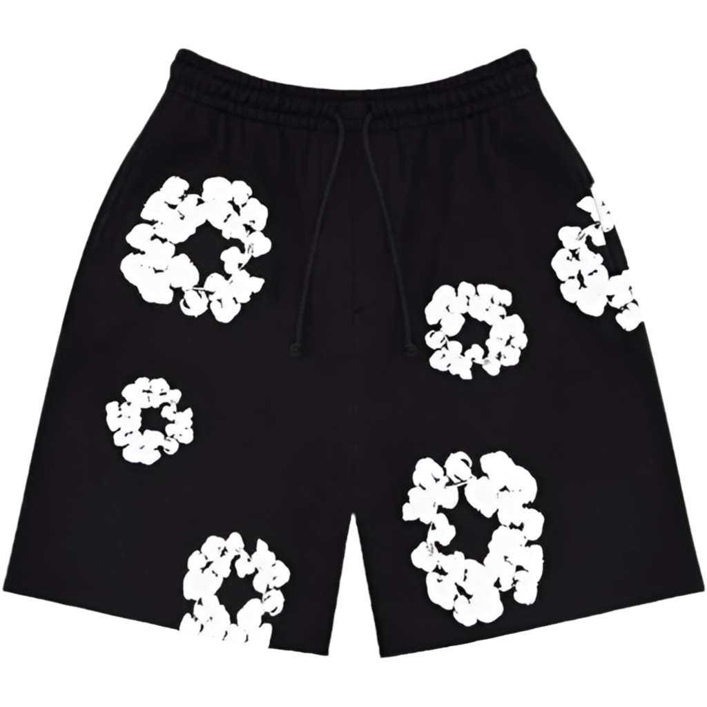 TEARS ショートパンツ BLACK