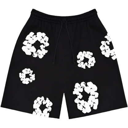 TEARS ショートパンツ BLACK