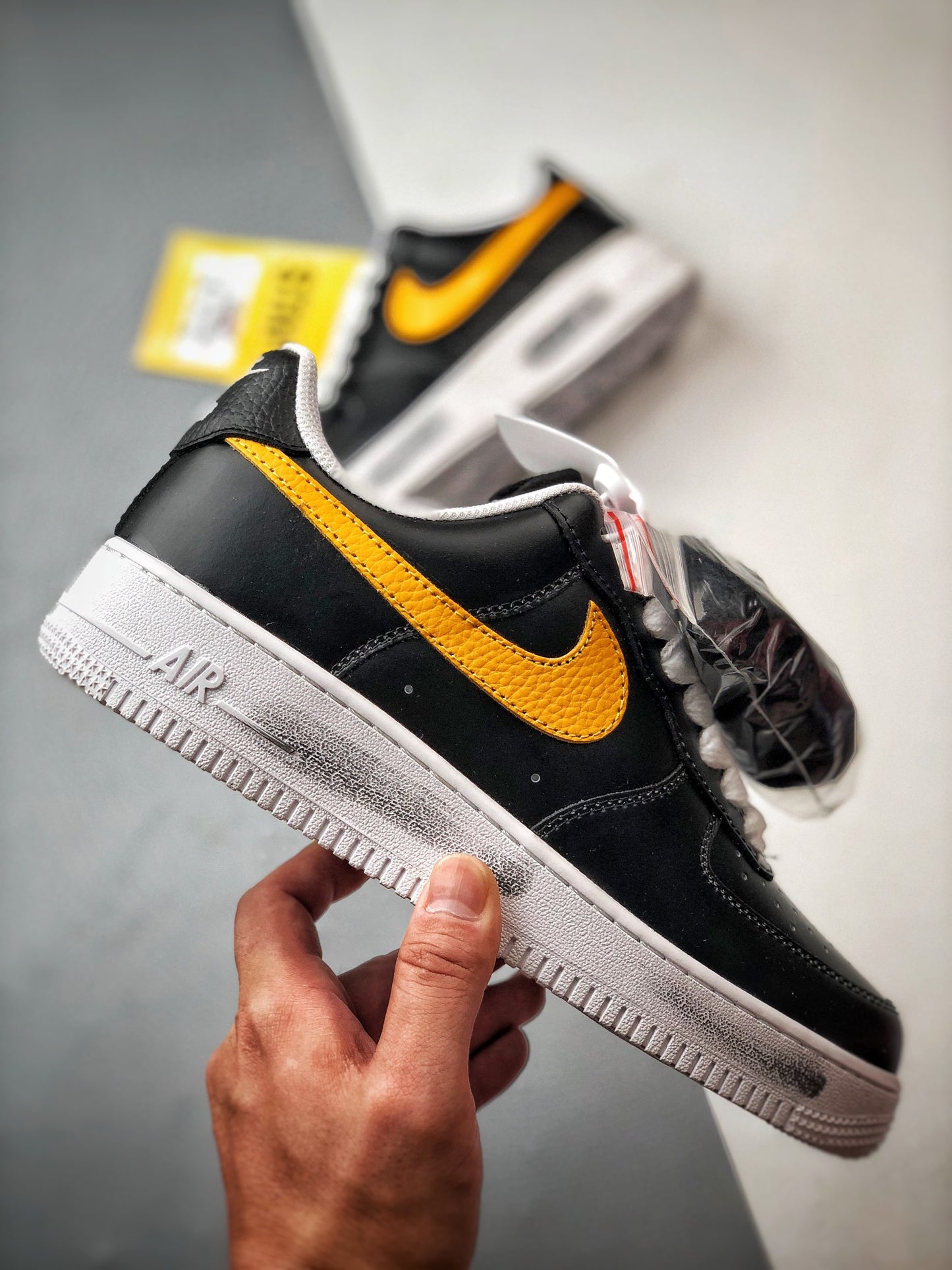 Peaceminusone × Nike Air Force 1 Low Para Noise "Black"