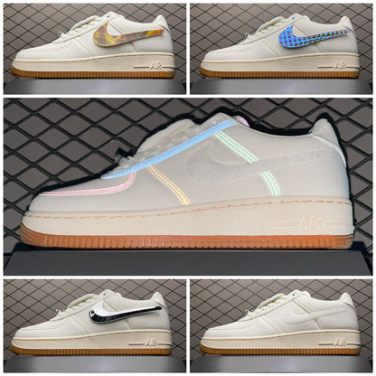 TravisScott x Nike Air Force 1 Low Sail joint sneakers