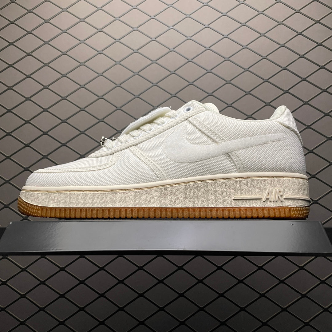 TravisScott x Nike Air Force 1 Low Sail joint sneakers