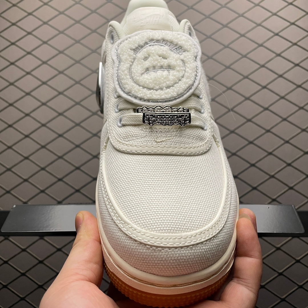 TravisScott x Nike Air Force 1 Low Sail joint sneakers