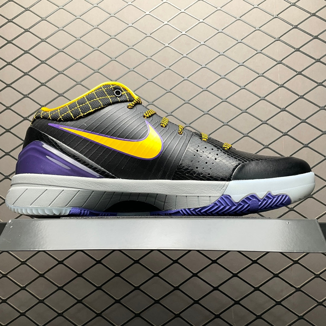 NIKE KOBE IV PROTRO BLACK/DEL SOL