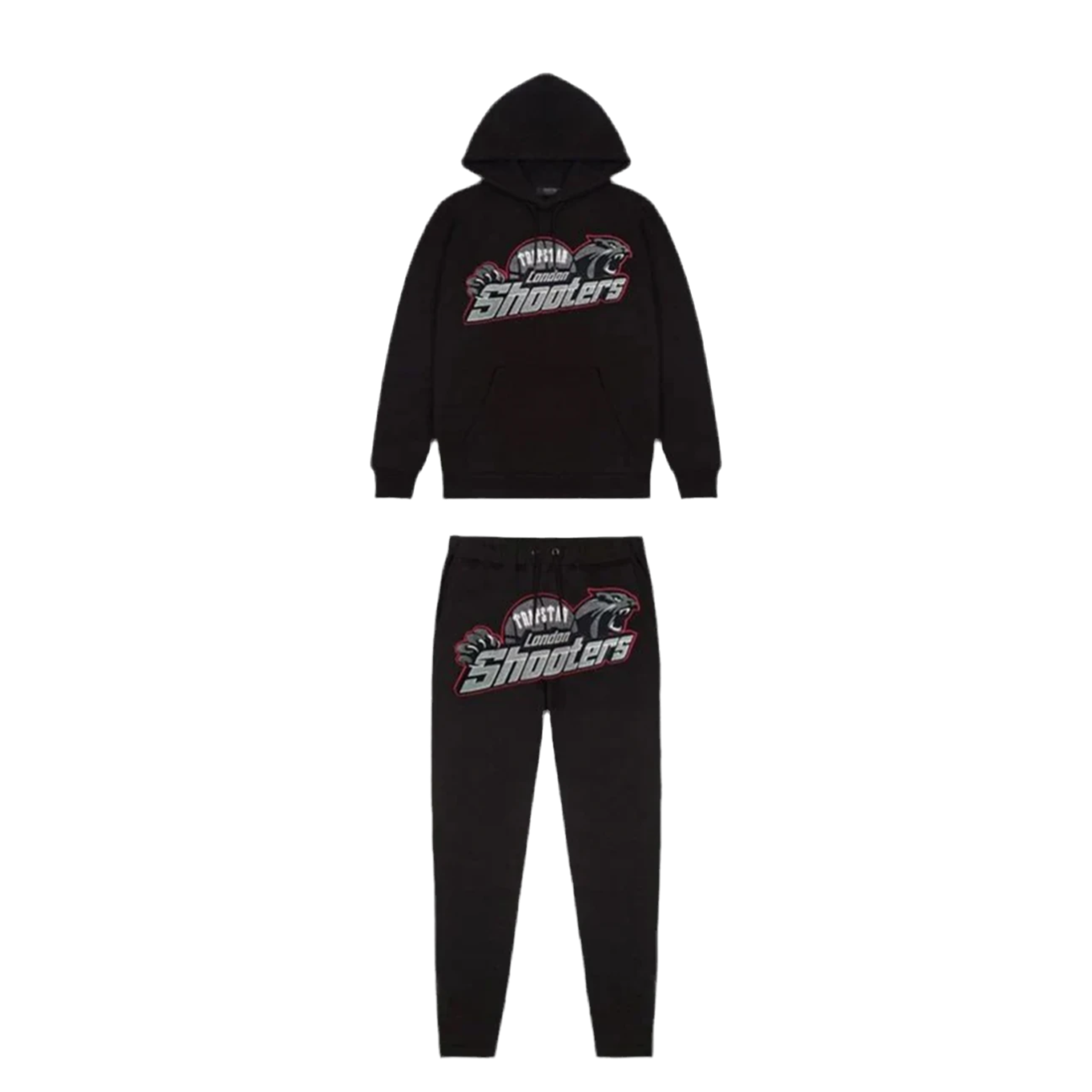 TRAPSTAR Shooters セットアップ  Black/Red