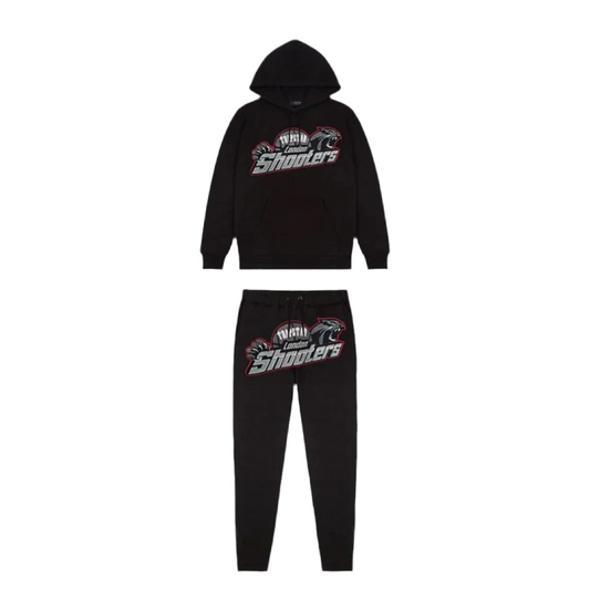 TRAPSTAR Shooters セットアップ  Black/Red