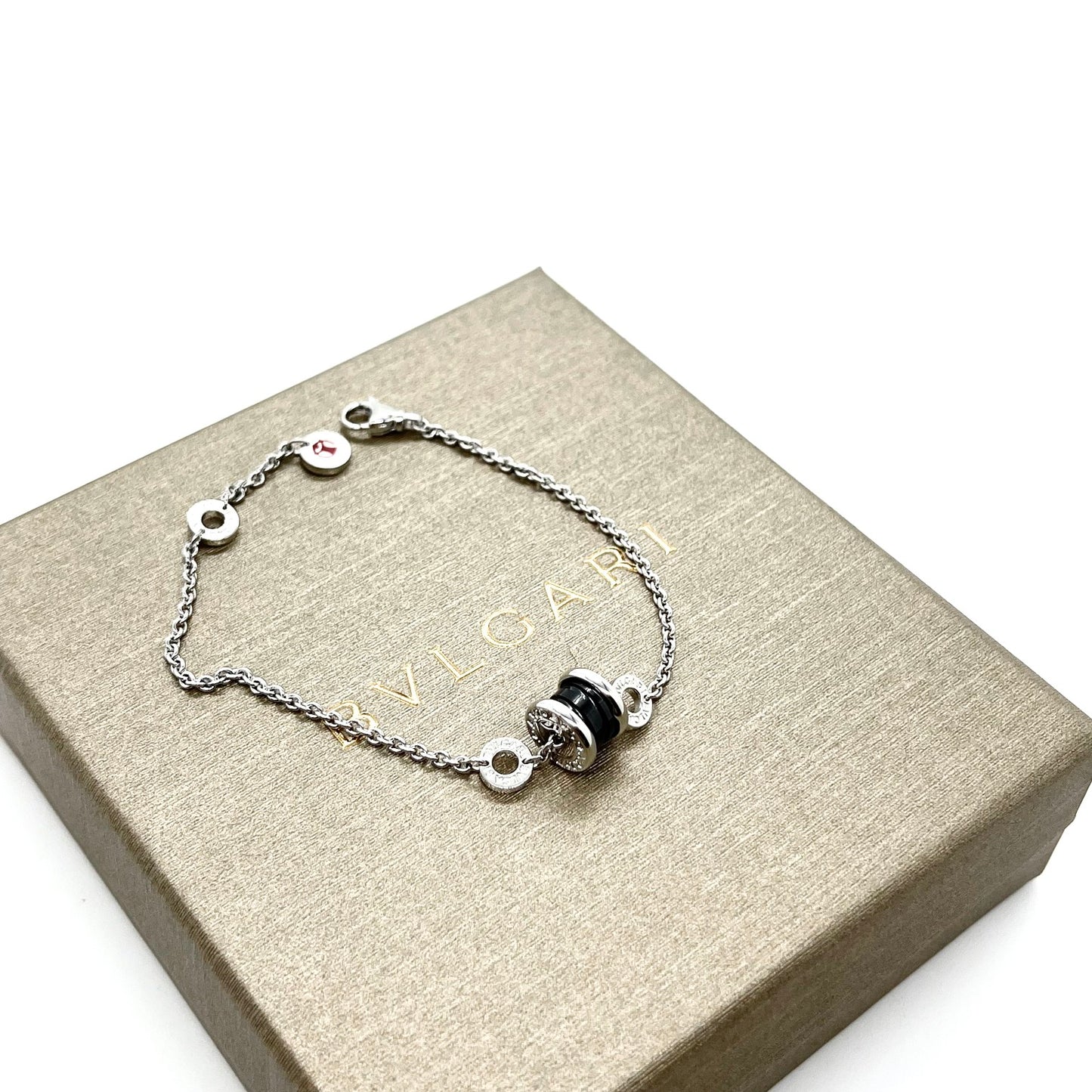 BVLGARI / Bvlgari Save the Children Bracelet Black Ceramic/Ag925