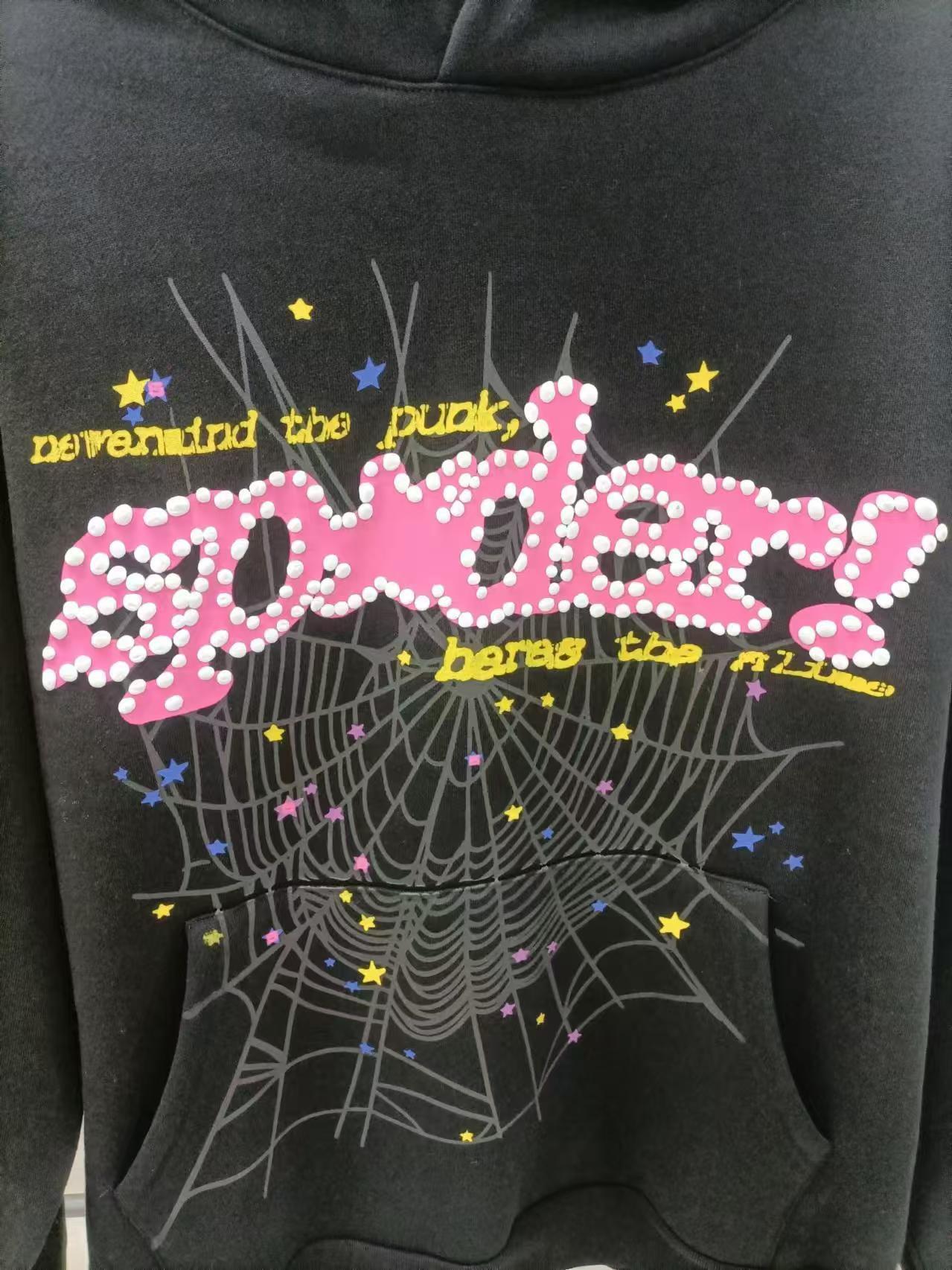 Sp5der パーカー/ブラック