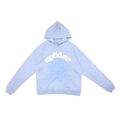Sp5der パーカー/Sky Blue