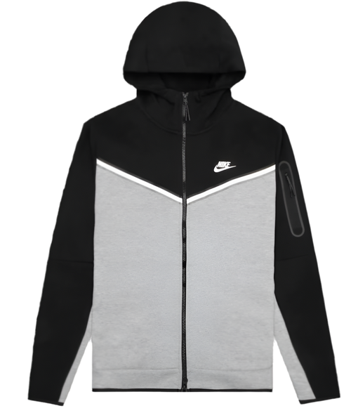 Tech fleece Black/Grey パーカー