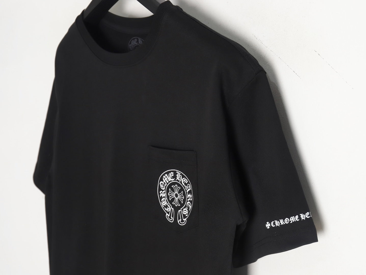 Chrome Hearts Horse Shoe Logo Pocket T-Shirt "Black"