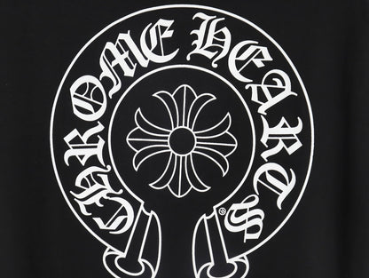 Chrome Hearts Horse Shoe Logo Pocket T-Shirt "Black"