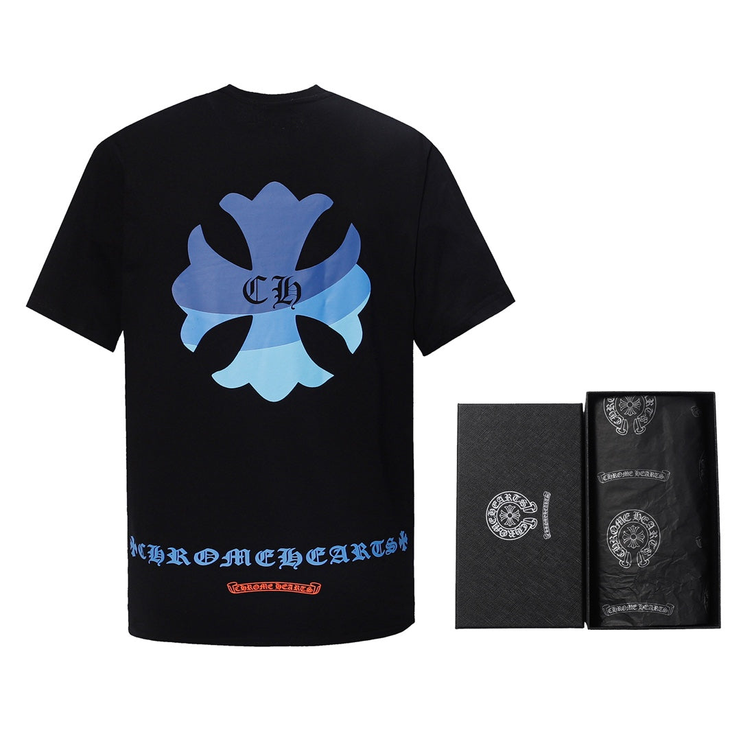 Chrome Hearts Cross Print short sleeve T-shirt