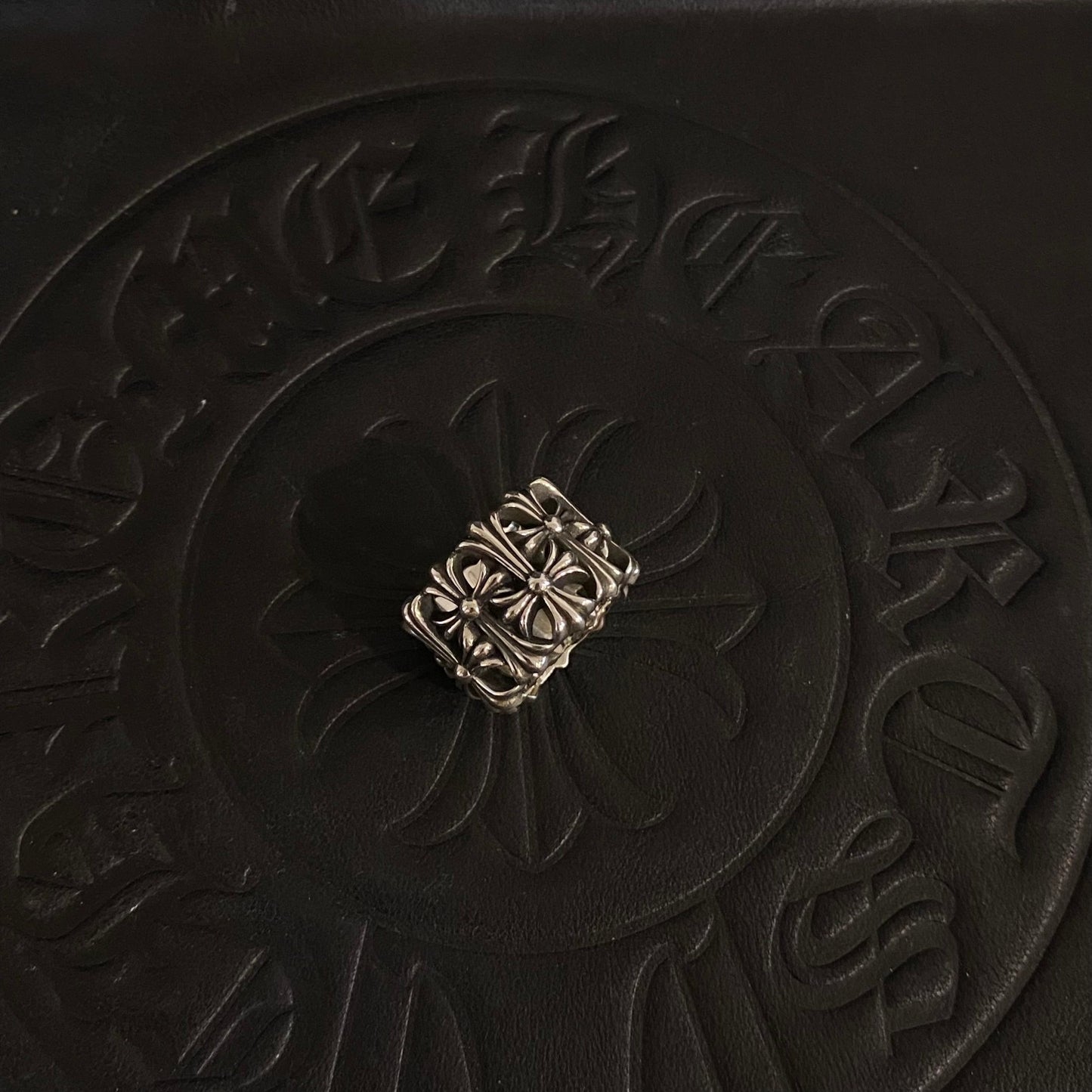 CHROME HEARTS クロムハーツ 墓の十字架リング
