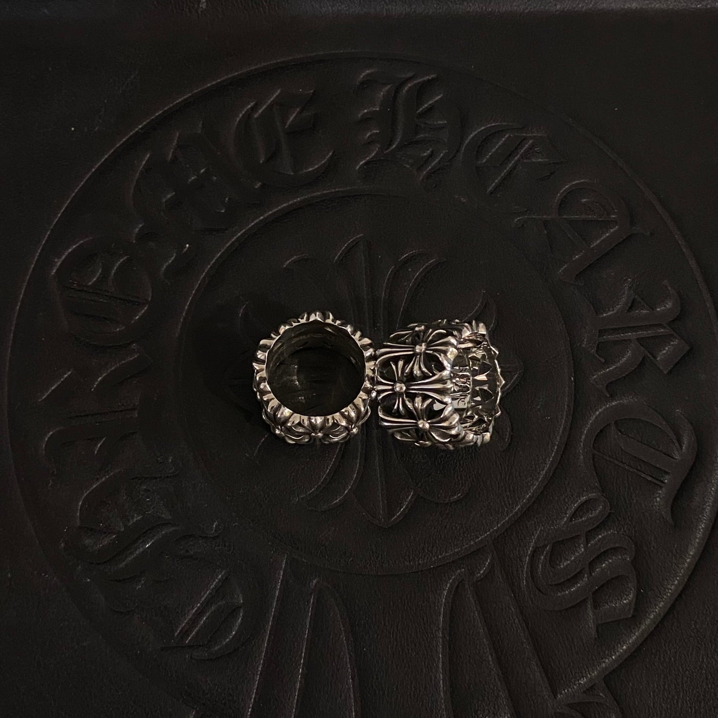 CHROME HEARTS クロムハーツ 墓の十字架リング