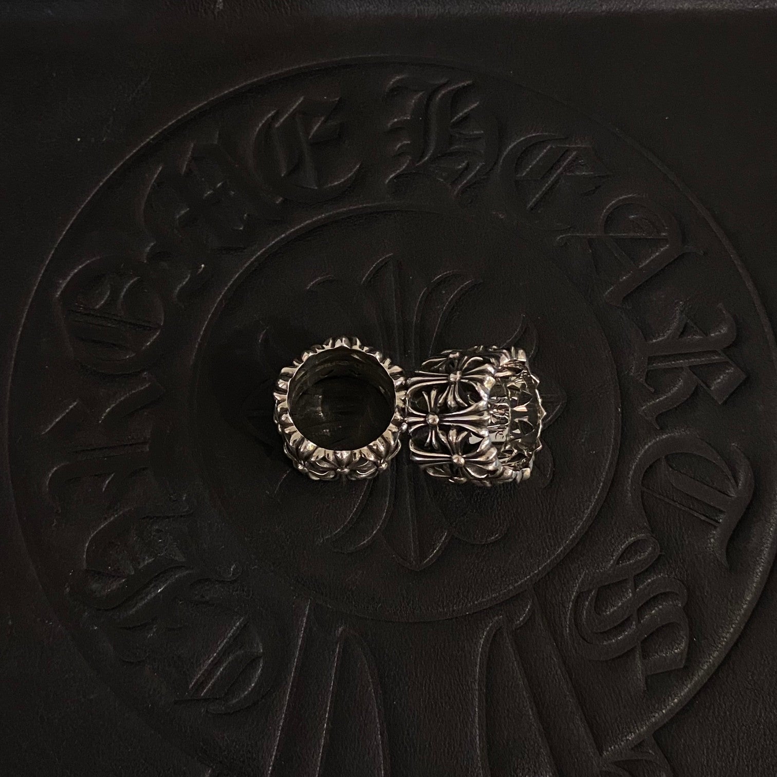 CHROME HEARTS クロムハーツ 墓の十字架リング