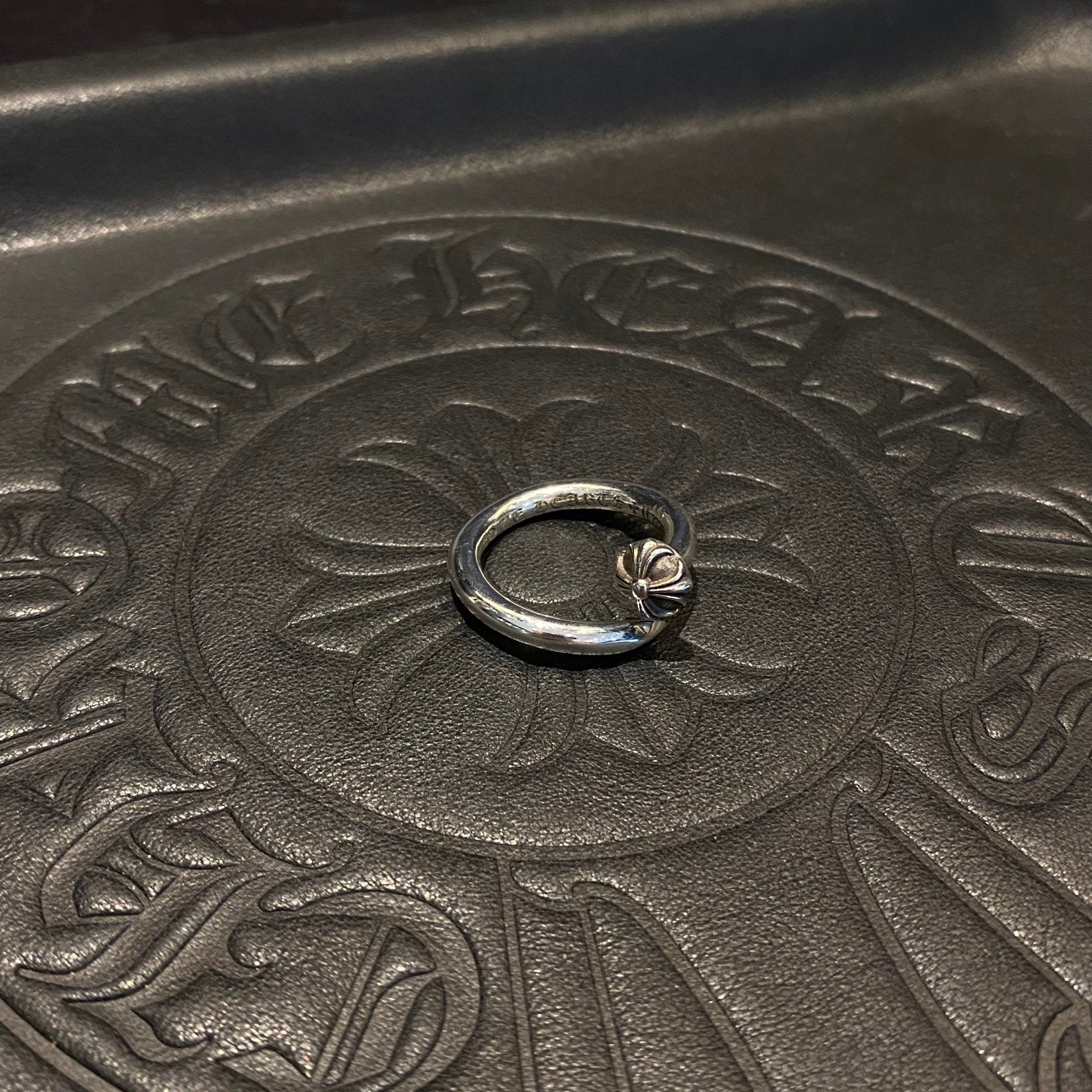 CHROME HEARTS クロムハーツ クロスボール ネイル リング  シルバー系
