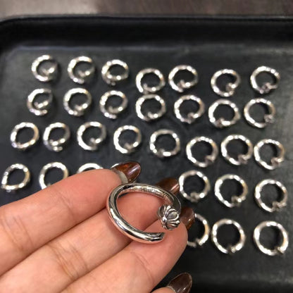 CHROME HEARTS クロムハーツ クロスボール ネイル リング  シルバー系