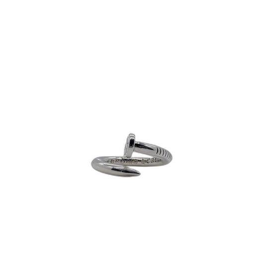 CHROME HEARTS クロムハーツフラットクロスフラワーネイルワードリング