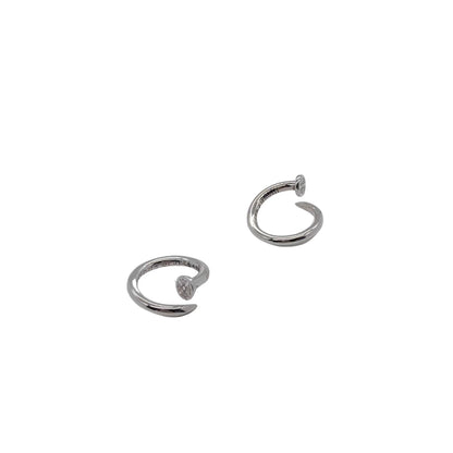 CHROME HEARTS クロムハーツフラットクロスフラワーネイルワードリング