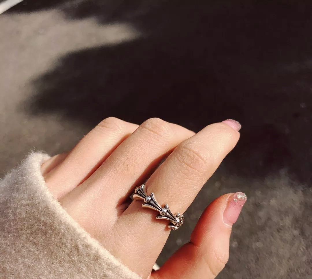 CHROME HEARTS クロムハーツ 魚の骨のリング