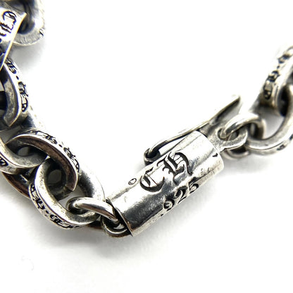 CHROME HEARTS クロムハーツ ディストレスト サークル レター ブレスレット
