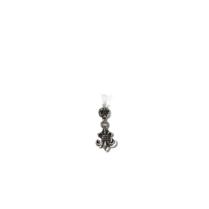 CHROME HEARTS クロムハーツ ネックレス 1ball bs fleur charm　ワン ボール ビーエス フレア チャーム